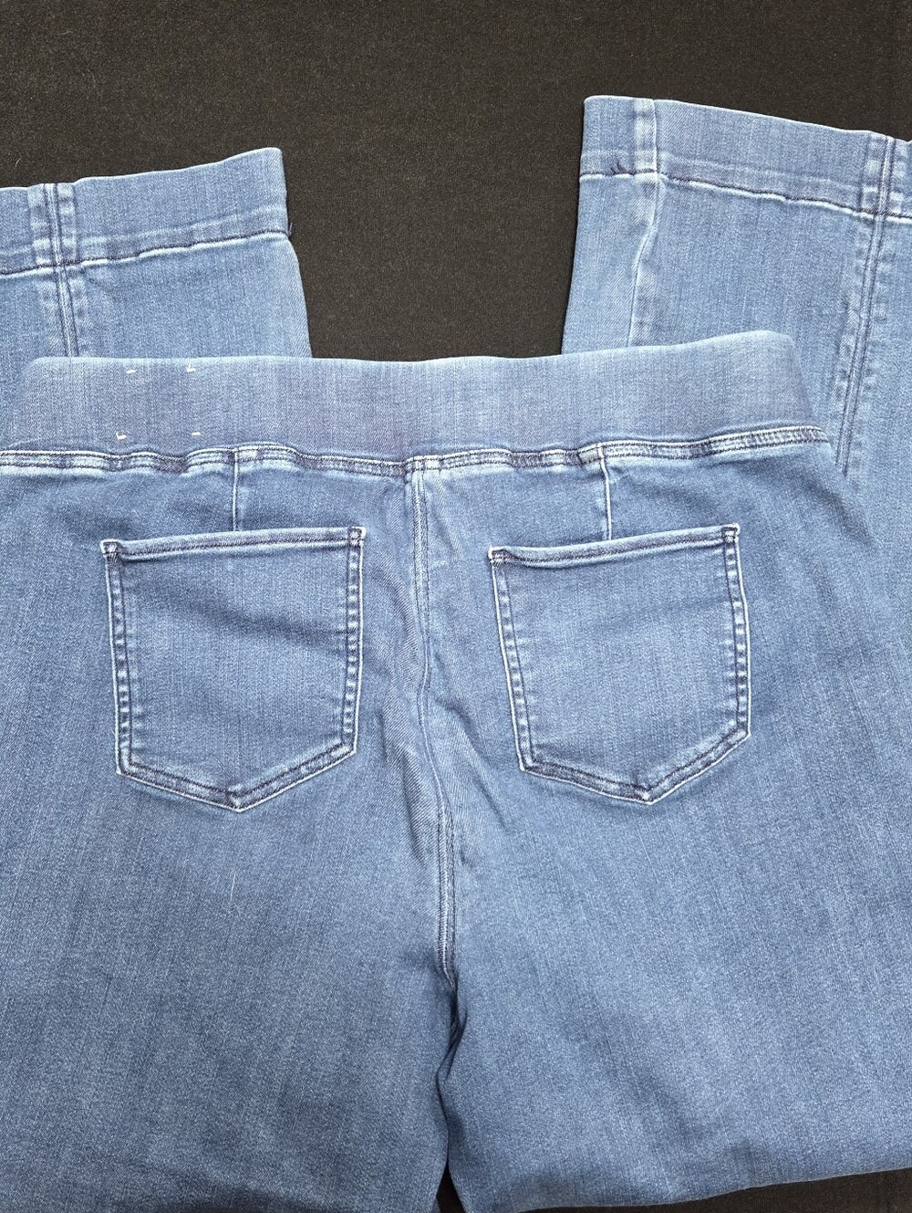 Talbots Flare Leg Travel Jean Women's Pull-On Jeans 1x - Picture 12 of 13